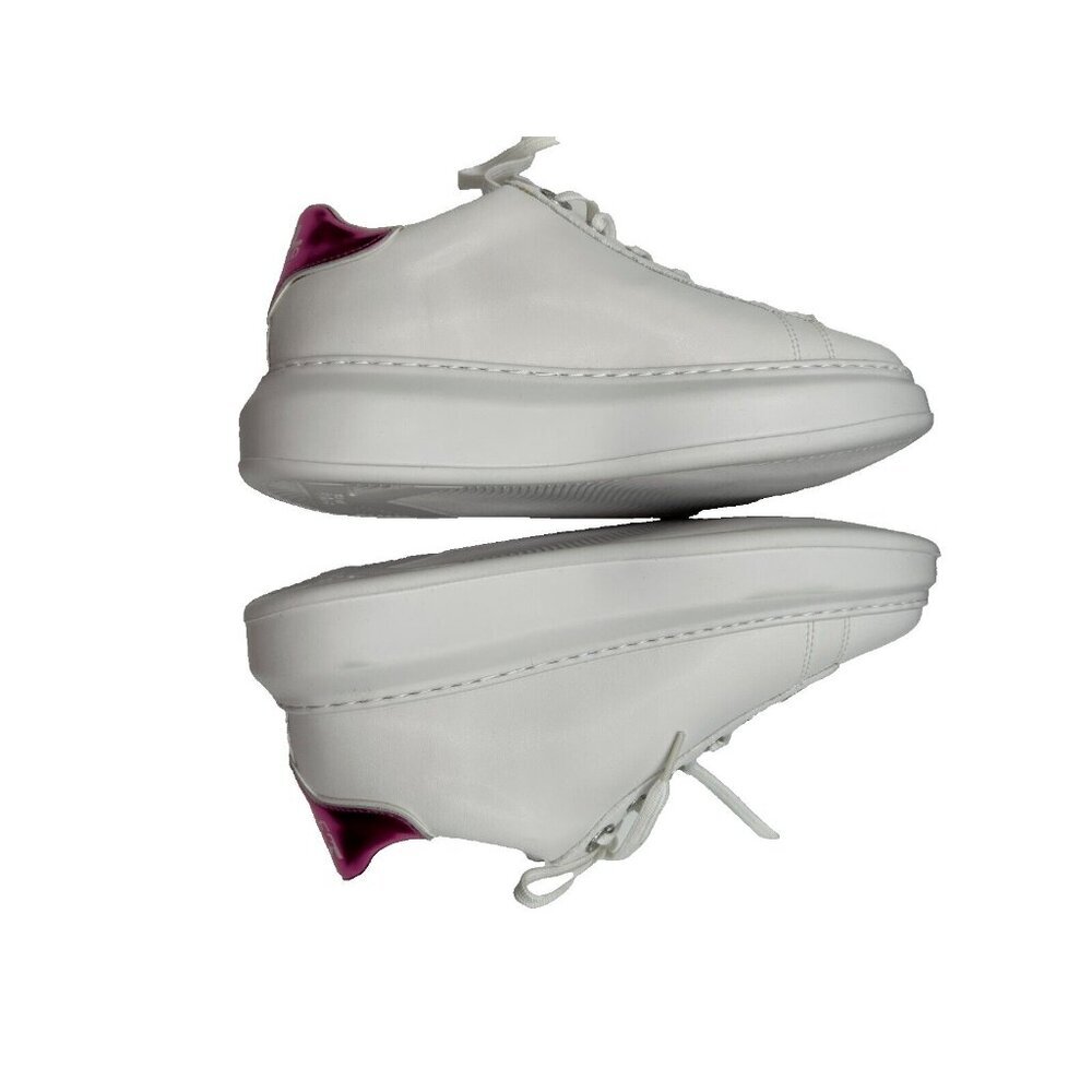 NIB Karl Lagerfeld Women Sneakers kapri Signia Leather KL62510A US 9 HTF - Picture 8 of 16